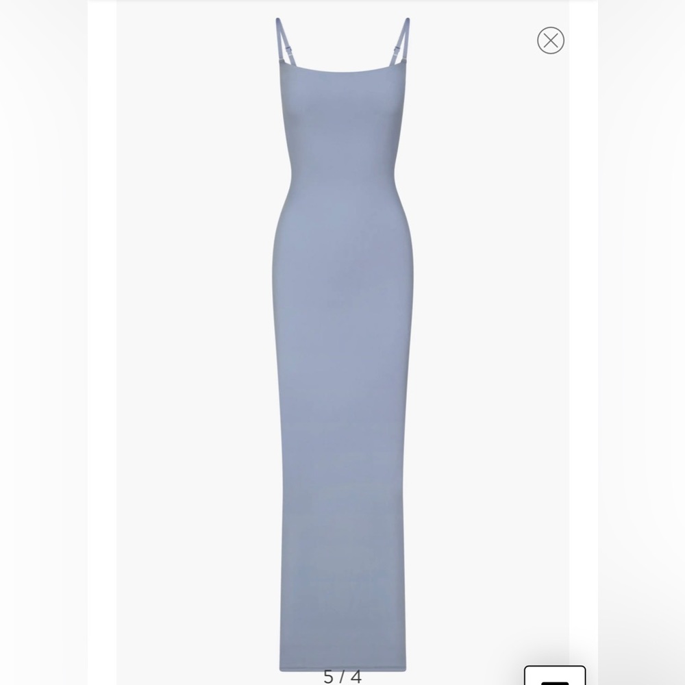 SKIMS FITS EVERYBODY DRESS - SLATE - XS